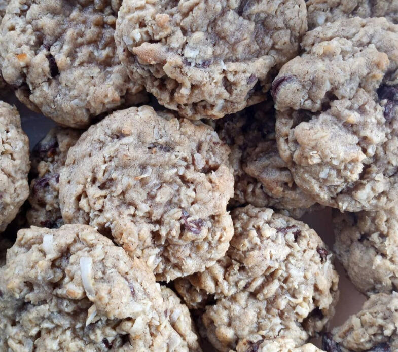 Coconut Chocolate Chip Cookies