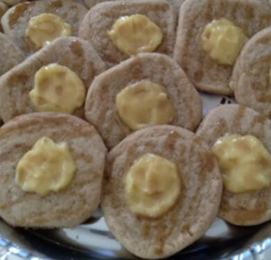 Butterum Vanilla Seasalt Drizzle Cookies