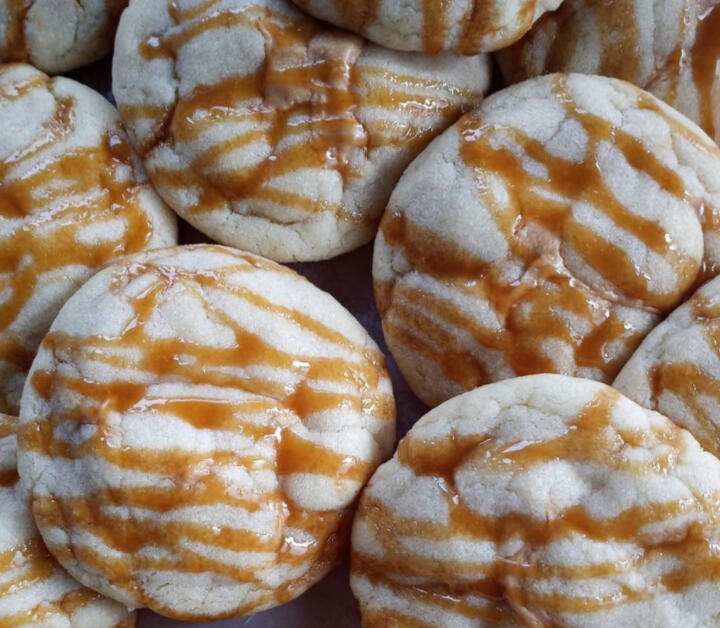 Seasalt Drizzel Peanut Butter Sugar Cookies