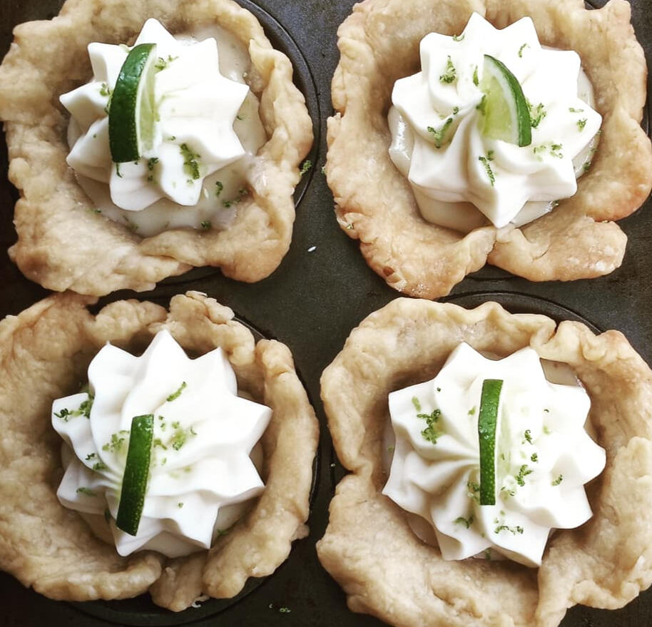 Divine Keylime Mini Pies