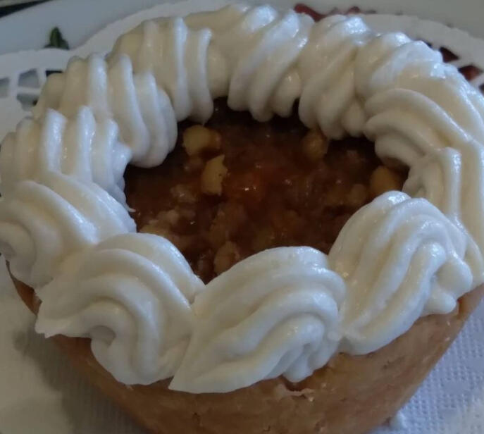 Walnut Sweet Potato Mini Pies