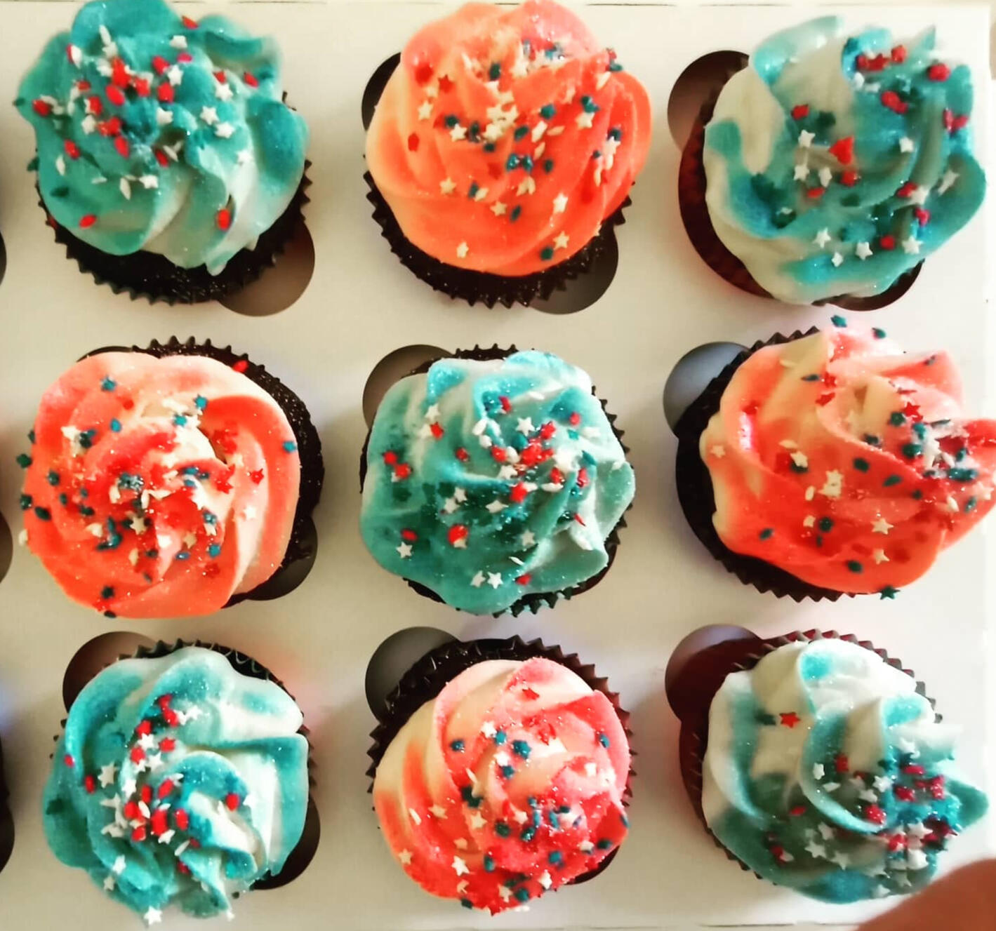 Star-Spangled Cupcakes