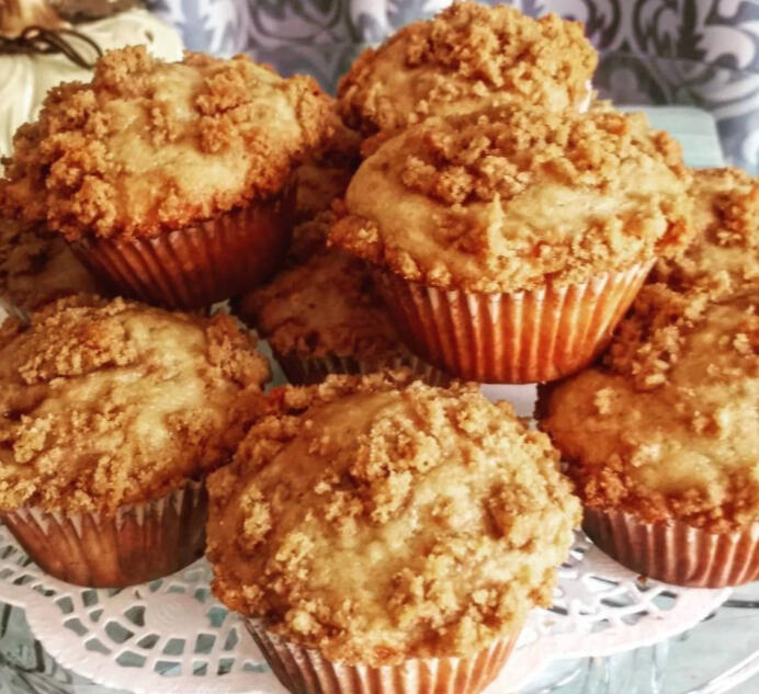 Banana Strudel Muffins